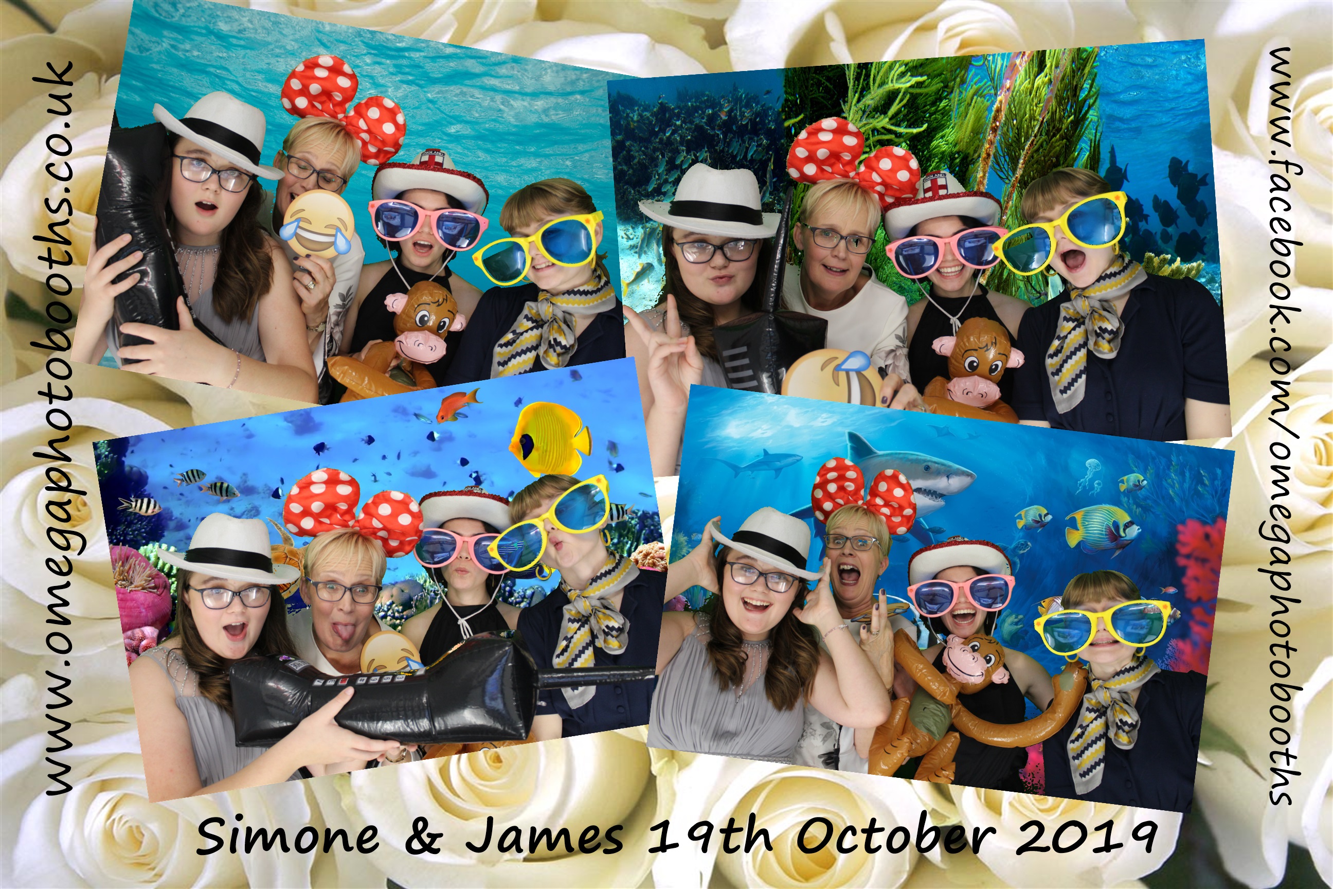 Simone & James Wedding | View more photos from the event at gallery.omegaphotobooths.co.uk/u/Omega-Photobooths/Simone-James-Wedding
